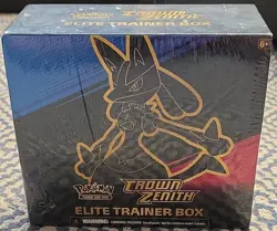 Pokemon Crown Zenith Elite Trainer Box ETB Factory Sealed New - Image 1