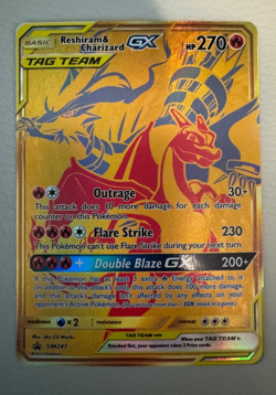 Reshiram & Charizard GX SM247 - Tag Team Promo Pokemon TCG - Image 1