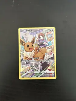 Pokemon TCG Eevee Trainer Gallery TG11/TG30 Brilliant Stars NM Condition - Image 1
