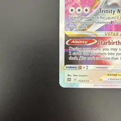 Pokemon TCG Brilliant Stars Arceus VSTAR 123/172 Ultra Rare - Image 4