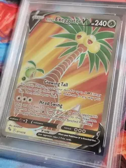 Pokemon Go 2022 Alolan Exeggutor v Full Art #071 PSA 10 - Image 4