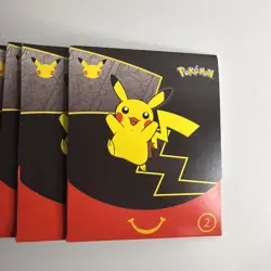 2021 McDonald’s Pokemon 25th Anniversary Sealed Happy Meal Promo Packs lot of 20 - Image 2