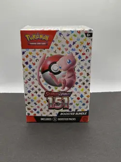 Pokemon TCG Scarlet & Violet 151 Booster Bundle Sealed New (6 packs) - Image 1