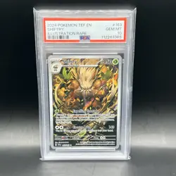 Shiftry # 163/162 IR | Pokemon TCG - 2024 Temporal Forces | PSA 10 GEM MT - Image 3