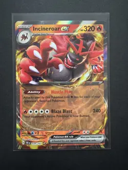 Pokemon TCG - S&V - Temporal Forces - Incineroar EX - 034/162 - Double Rare - Image 1