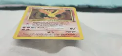 Pokemon 1999 Fossil Moltres 12/62 70 HP Holo Rare Unlimited English - Image 2