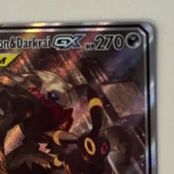 Pokemon TCG Sun & Moon Promo Umbreon & Darkrai GX SM241 TAG TEAM NM - Image 5