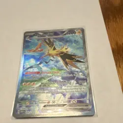 Pokemon Zapdos ex 202/165 SV: Scarlet & Violet 151 Ultra Rare Holo 200HP - Image 1