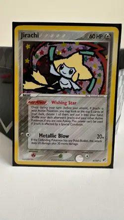 JIRACHI EX DEOXYS HOLO 9/107 POKEMON TCG - Image 1