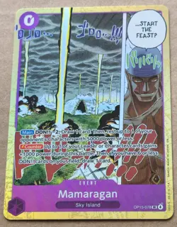 One Piece TCG Mamaragan OP15-078 SR Adventure on Kami’s Island - Image 1