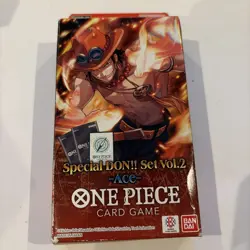 New One Piece TCG: Special DON!! Set Vol 2 (Ace) - FACTORY SEALED! - Image 2
