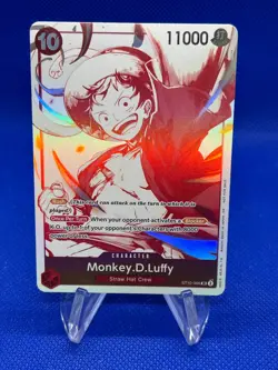 One Piece 3rd Anniversary Treasure Campaign Pack Monkey D Luffy ST10-006 NM - Image 1