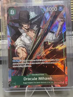 Dracule Mihawk OP12-030 SR alternate art legacy of the Master ￼ - Image 1