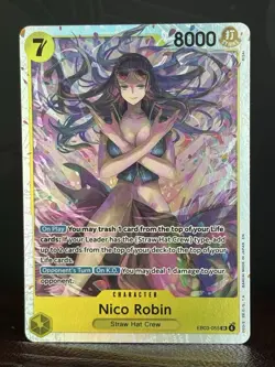 Nico Robin EB03-055 One Piece Extra Booster Heroines Edition SR (MINT) - Image 2