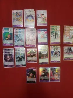 One Piece TCG Custom Purple Monkey.D.Luffy Deck Ready to Play Straw Hat Crew - Image 3