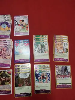 One Piece TCG Custom Purple Monkey.D.Luffy Deck Ready to Play Straw Hat Crew - Image 4