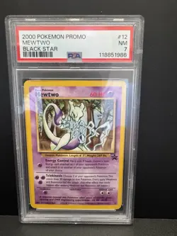 Pokemon TCG - Mewtwo 12/53 - WOTC Promo - PSA 7 - Image 1