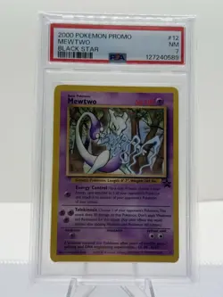 Pokemon 2000 Mewtwo 12/53 Wotc Promo Regular Promo PSA 7 - Image 1