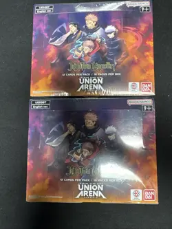 LOT OF 2!!!! Union Arena - Jujutsu Kaisen Booster Box English Factory Sealed - Image 1