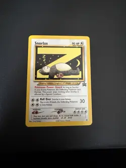 2002 Pokemon TCG Snorlax #49 WOTC Black Star Promo - Image 1