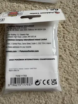 Pokemon Center London 2024 EUIC ceruledge armarouge - set of four Card Sleeves - Image 4