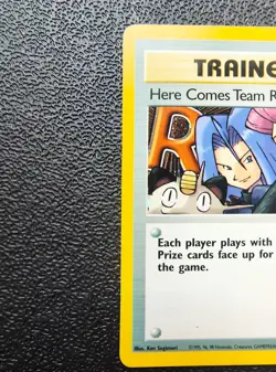 Pokemon TCG Team Rocket Holo Rare Card 15/82 Here Comes Team Rocket - NM - Image 4