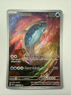 Dondozo 207/198 IR Illustration Rare Pokemon 2023 Scarlet & Violet NM - Image 1