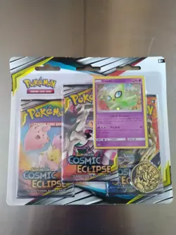 Pokemon Cosmic Eclipse And Unified Minds 3 Pack Blisters Sealed - Image 5