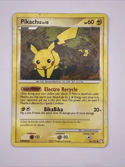 Pokemon Pikachu TCG Mysterious Treasures Card 94/123 Regular Common LP - Image 1