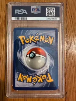 1999 POKEMON FOSSIL ZAPDOS HOLO 15/62 PSA 7 - Image 2