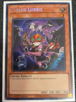 Yugioh! Fabled Lurrie - BLMM-EN104 - Secret Rare - 1st Edition Near Mint, Englis - Image 1