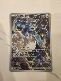 Thundurus 209 Pokemon Center Promo POKEMON CENTER Stamp - NM/M! - Image 1
