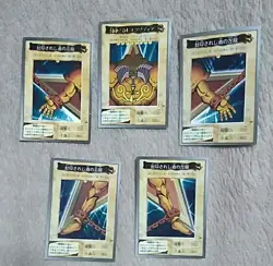 Yu-Gi-Oh! Bandai Version Limited Old Exodia Set Sale - Image 1