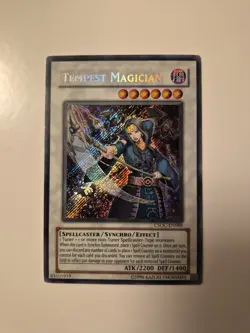 USA Seller Yugioh Tempest Magician CSOC-EN088 Secret Rare VLP/NM - Image 1