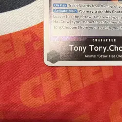 One Piece Tony Tony.Chopper OP15-085 Rare Character Card - NM & FREE SHIPPING! - Image 3