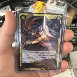 One Piece Card Game Crocodile OP14-120 SEC | Special Foil | Near Mint - Image 1
