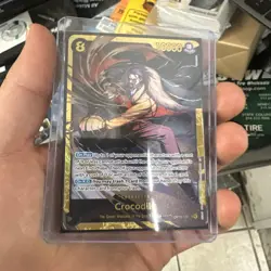 One Piece Card Game Crocodile OP14-120 SEC | Special Foil | Near Mint - Image 3
