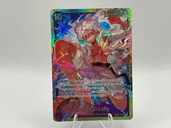2023 One Piece MONKEY D. LUFFY GEAR 5 OP05-119 SEC Secret Rare English - Image 1