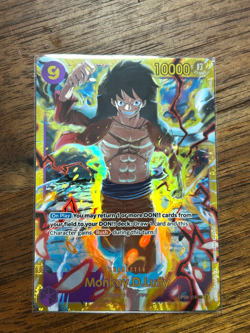 •Monkey.D.Luffy OP09-119 SEC Emperors In The New World One Piece TCG NM - Image 1