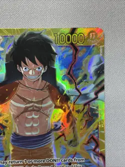 One Piece Monkey D. Luffy SEC OP09-119 Emperors in the New World NM - Image 4