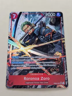 Roronoa Zoro EB04-007 OP15 Alternate Art Adventure on Kami's Island One Piece En - Image 1