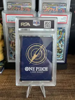 2025 ONE PIECE OP12-LEGACY OF THE MASTER 3RD ANV-SILVER MARSHALL D. TEACH PSA 10 - Image 2