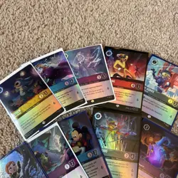 Disney Lorcana Lot Of 21 Epic rare Including Stitch And Elsa N/M - Image 2