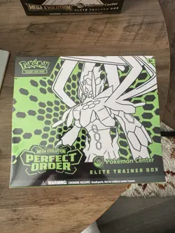 Pokemon TCG - Pokemon Center Mega Evolution Perfect Order Elite Trainer Box ETB - Image 1