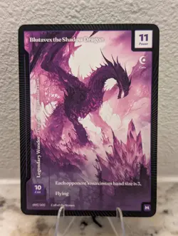 Wonders of the First, CotS - Blutavex The Shadow Dragon 007/402 Mythic Paper - Image 1