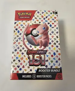 Pokemon TCG Scarlet & Violet 151 Booster Bundle - Brand New Sealed - 6 Packs - Image 1