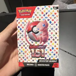 Pokemon TCG Scarlet & Violet 151 Booster Bundle - Brand New Sealed - 6 Packs - Image 1