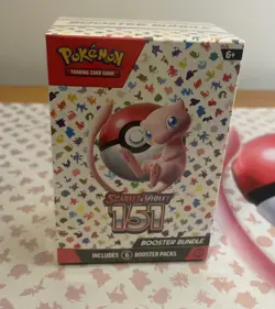 Scarlet & Violet 151 Booster Bundle (6 Packs) - NEW & SEALED - Pokemon TCG - Image 1
