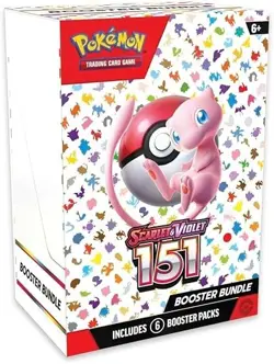 Pokemon TCG Scarlet & Violet 151 Booster Bundle Sealed 6 Packs New UK Supply - Image 1