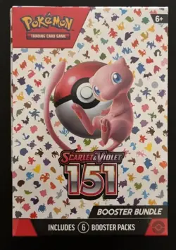 Pokemon TCG 151 Scarlet & Violet Booster Bundle 6 Packs New Factory Sealed - Image 2